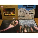 Deep Purple, Made in Japan, Fireball, Machine Head and Deep Purple in Rock, covers good, records