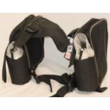 Shires new unused equestrian pannier with two water bottles. P&P Group 2 (£18+VAT for the first