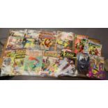 Twelve mixed Marvel and DC comics in good condition. P&P Group 2 (£18+VAT for the first lot and £3+
