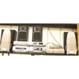 Technics midi HiFi system with speakers, amplifier is SA-DV290. Not available for in-house P&P,