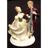 Royal Doulton Young Love figural group HN 2735, H: 25 cm. P&P Group 2 (£18+VAT for the first lot and