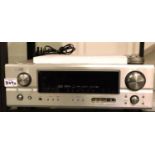 Denon av sound receiver AVR-1907 with remote and manual. Not available for in-house P&P, contact