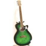 Crafter FX-550EQ electric acoustic guitar. Not available for in-house P&P, contact Paul O'Hea at