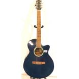Manhattan SW206CE-TB electric acoustic guitar. Not available for in-house P&P, contact Paul O'Hea at