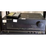 Harman Kardon AVR 65 RDS digital amplifier with two remote controls. Not available for in-house P&P,