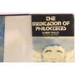 Robert Pollet, The Meditation of Philoctetes, a signed leather bound first edition c1975. P&P