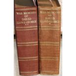 Volumes I and 2 War Memoirs of David Lloyd George. P&P Group 1 (£14+VAT for the first lot and £1+VAT