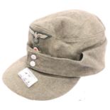 WWII German Heer (Army) M43 cap. P&P Group 1 (£14+VAT for the first lot and £1+VAT for subsequent