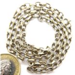 925 silver belcher neck chain, L: 56 cm, 15g. P&P Group 1 (£14+VAT for the first lot and £1+VAT