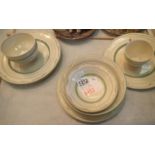 Collection of Clarice Cliff tea and dinnerware reg no 840075. Not available for in-house P&P,