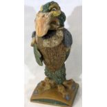 Andrew Hull Grotesque Bird, The Bailiff, H: 26 cm. P&P Group 3 (£25+VAT for the first lot and £5+VAT