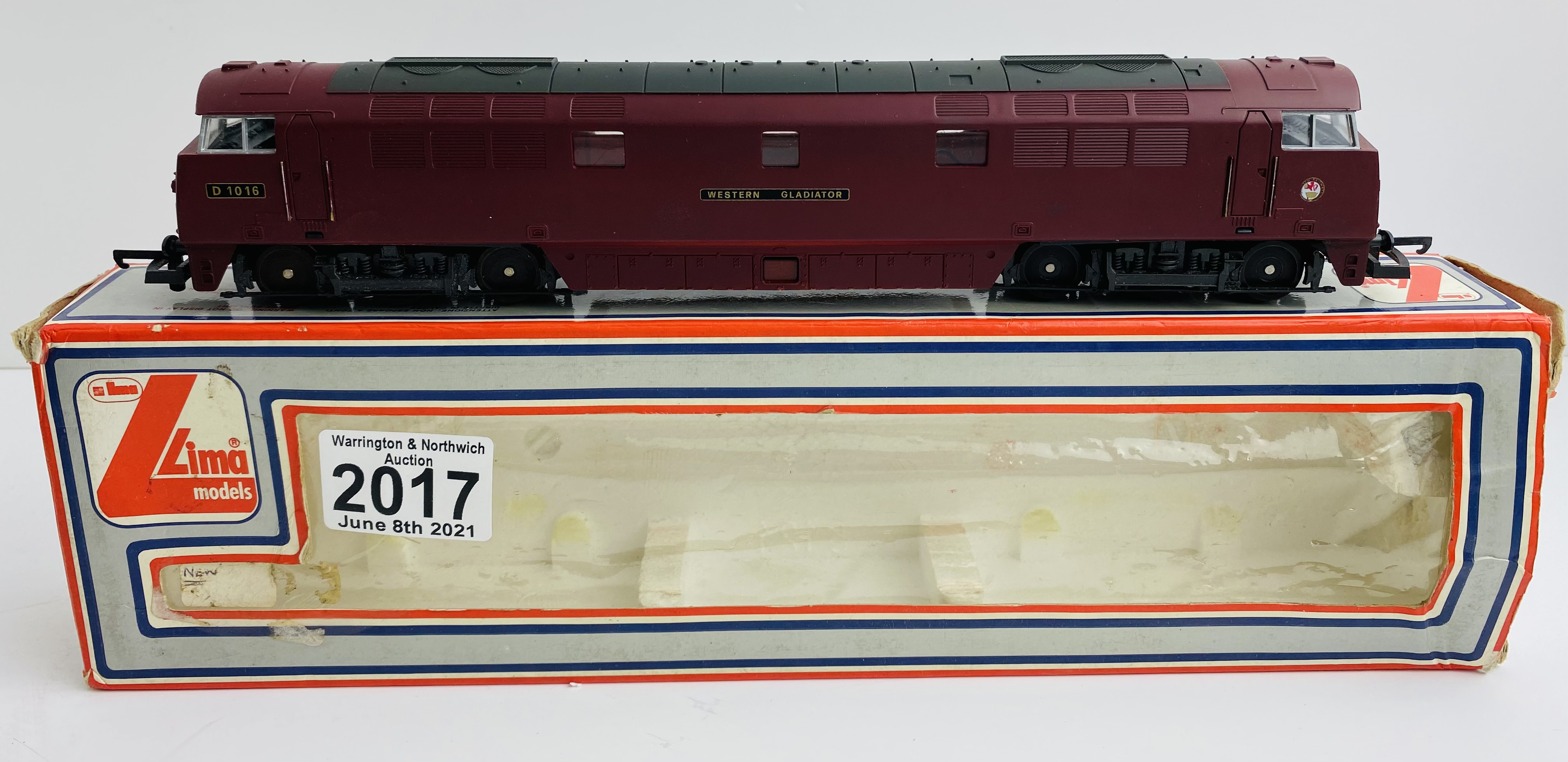 Lima OO Gauge 'Western Gladiator' Locomotive Boxed - P&P Group 1 (£14+VAT for the first lot and £1+