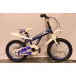 Squire 04 Flash childs BMX bike 10'' frame. Not available for in-house P&P, contact Paul O'Hea at