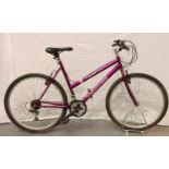 Twelve speed Ventura Crystal oversize MTB bike 20 inch frame. Not available for in-house P&P,