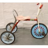 Vintage Raleigh bunny three wheeled tricycle. Not available for in-house P&P, contact Paul O'Hea