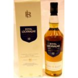 Bottle of Royal Lochnagar 12 years old whisky. P&P Group 2 (£18+VAT for the first lot and £3+VAT for