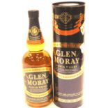 Bottle of Glen Moray whisky. P&P Group 2 (£18+VAT for the first lot and £3+VAT for subsequent lots)