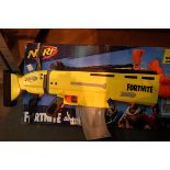 Nerf fortnite motorized dart blaster with five darts. Not available for in-house P&P, contact Paul