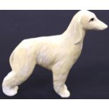 Anita Harris Afghan hound, H: 15 cm. P&P Group 1 (£14+VAT for the first lot and £1+VAT for