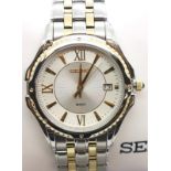 Gentlemans boxed stainless steel wristwatch, Seiko SGEE94. P&P Group 1 (£14+VAT for the first lot