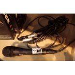 Sennheiser 8155 microphone sack lead. P&P Group 1 (£14+VAT for the first lot and £1+VAT for