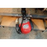 Robin petrol strimmer. Not available for in-house P&P, contact Paul O'Hea at Mailboxes on 01925