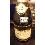 A bottle of Paul Bur Blanc de Blancs Brut 150cl, 11% vol. Not available for in-house P&P, contact
