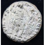 306 AD - AE4 - Constantine the Great - Victory Crowning Emperor. P&P Group 1 (£14+VAT for the