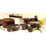 Mixed ephemera and photography equipment. P&P Group 2 (£18+VAT for the first lot and £3+VAT for