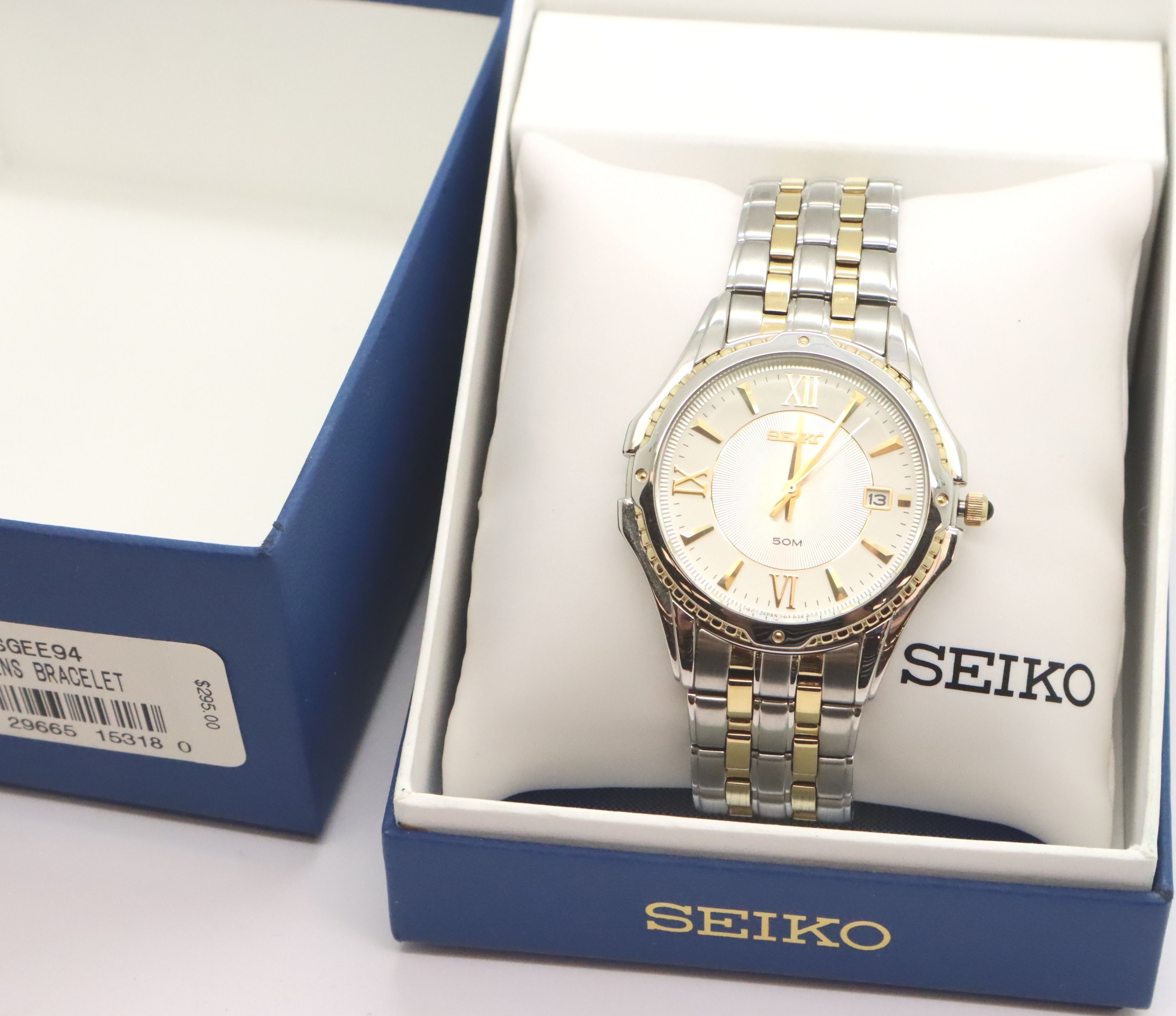 Gentlemans boxed stainless steel wristwatch, Seiko SGEE94. P&P Group 1 (£14+VAT for the first lot - Image 3 of 3