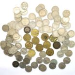 Sixpences and threepenny bits of George VI and Elizabeth II. P&P Group 1 (£14+VAT for the first