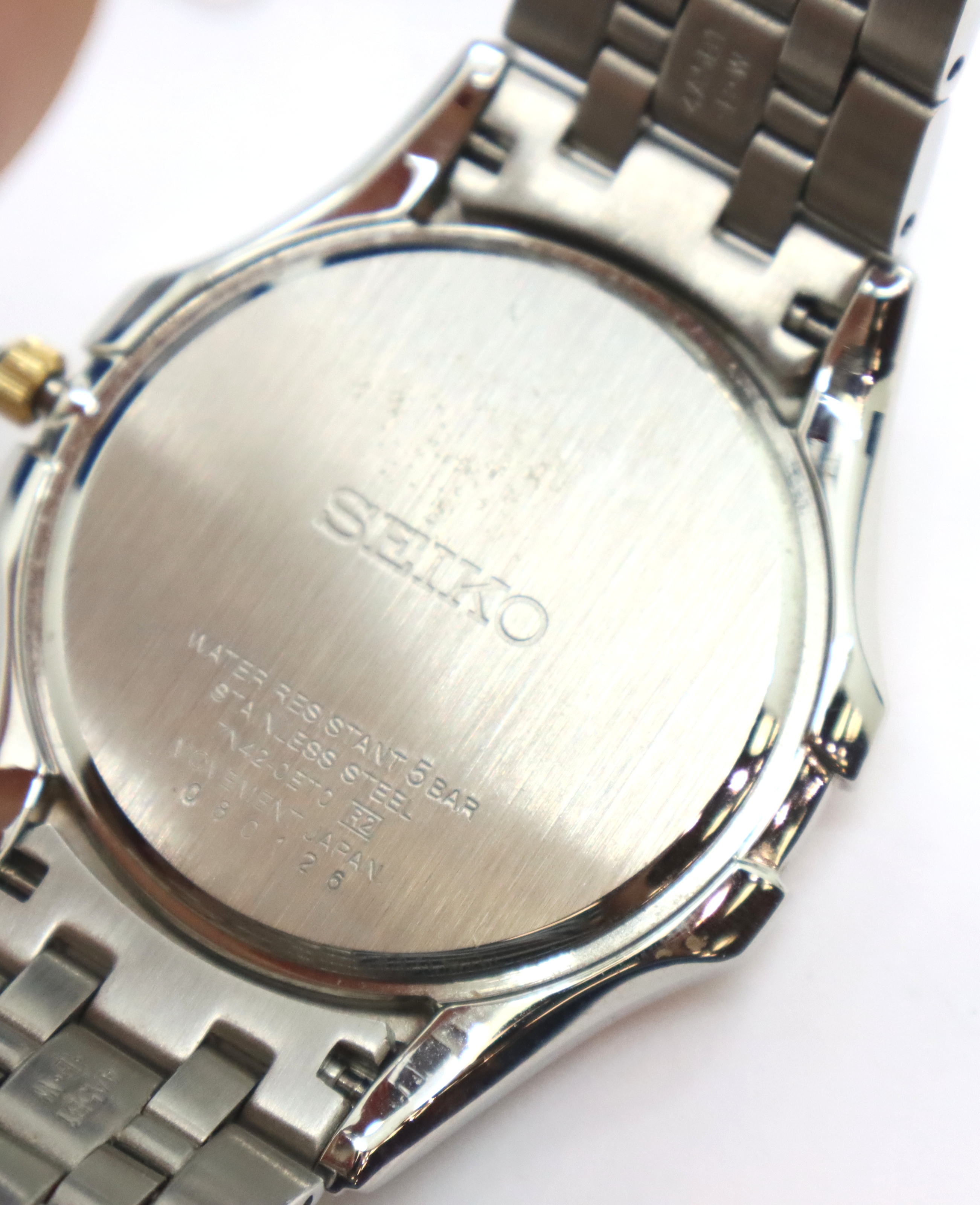 Gentlemans boxed stainless steel wristwatch, Seiko SGEE94. P&P Group 1 (£14+VAT for the first lot - Image 2 of 3