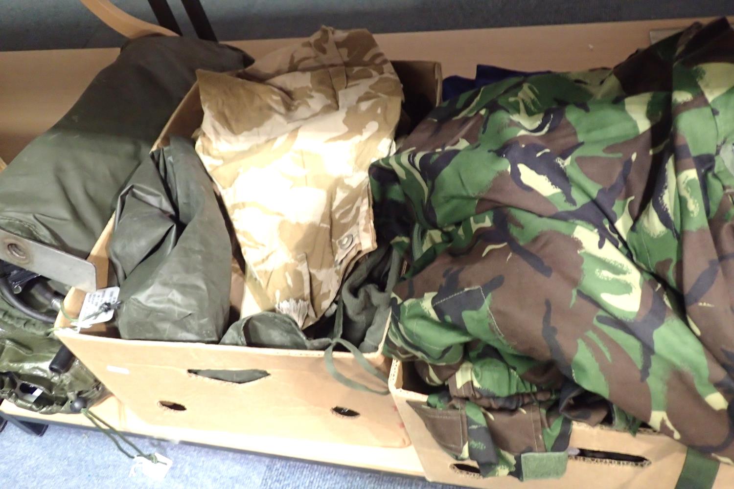 Very large quantity of mixed Army surplus, some unused, including Military issue shirts. Not - Image 3 of 3