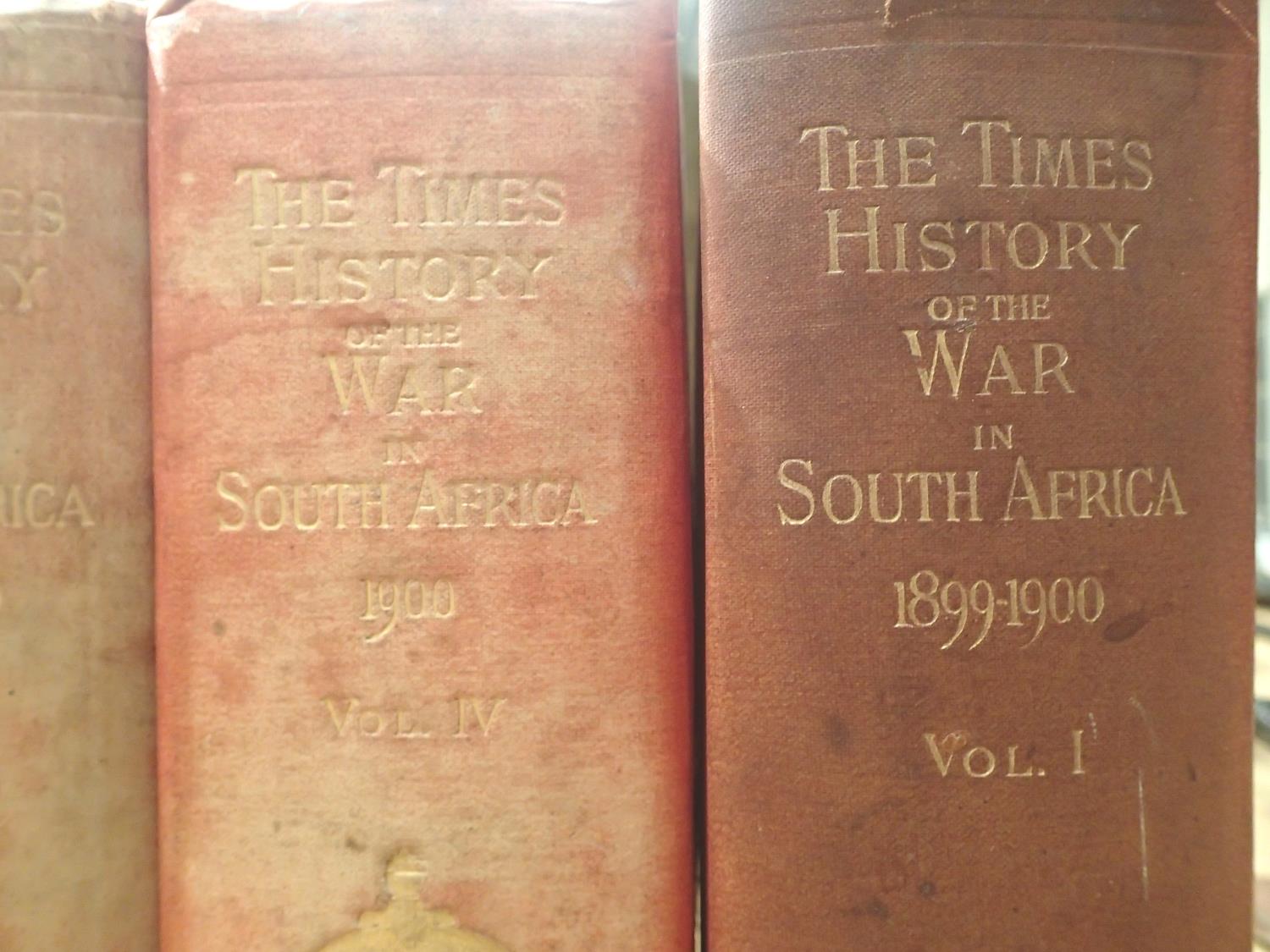 The Times History of The War in South Africa 1899-1902 in seven volumes, published by Sampson Low, - Image 2 of 2