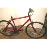 Apollo CX10 Urban Motion hybrid bike with 2.1 gears, 20'' frame, lacking seat past. Not available