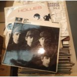 Large mixed lot of Country, Rock n Roll and mainly Easy Listening LPs to include The Beatles, The