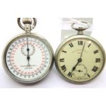 West End Watch Company stopwatch and a further example. P&P Group 1 (£14+VAT for the first lot