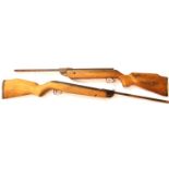 Two vintage air rifles for spares or repair. Not available for in-house P&P, contact Paul O'Hea at