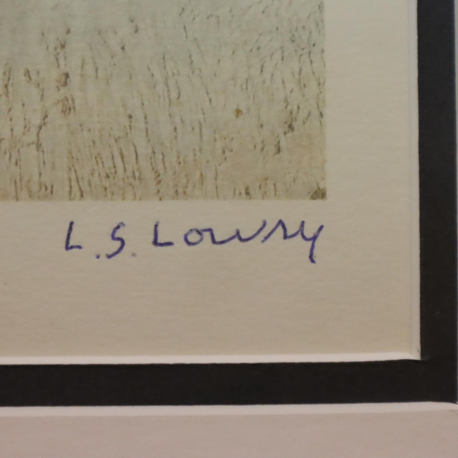 LAURENCE STEPHEN LOWRY RA (1887-1976) limited edition print, The Family, signed to lower right , - Image 3 of 4