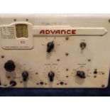 Advance signed generator type E model 2, switches on. Not available for in-house P&P, contact Paul
