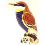 Royal Crown Derby Bee eater, H: 10 cm. P&P Group 1 (£14+VAT for the first lot and £1+VAT for