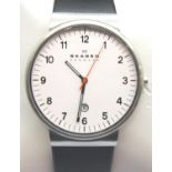 Gents boxed Skagen wristwatch. P&P Group 1 (£14+VAT for the first lot and £1+VAT for subsequent