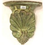 Carved Neo-Classical style wall bracket, H: 34 cm. P&P Group 3 (£25+VAT for the first lot and £5+VAT