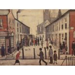LAWRENCE STEPHEN LOWRY RA (1887-1976) limited edition print Fever Van, signed lower-right,