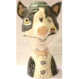 Beswick pig moneybox, H: 21 cm. P&P Group 3 (£25+VAT for the first lot and £5+VAT for subsequent