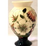 Moorcroft vase in the Bramble Revisited pattern, H: 18 cm. P&P Group 2 (£18+VAT for the first lot