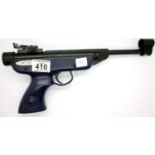 K720 177 air pistol. Not available for in-house P&P, contact Paul O'Hea at Mailboxes on 01925 659133
