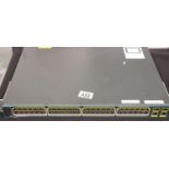 Cisco Z960 POE-48 channel network server switch, powers up, otherwise un-tested. Not available for