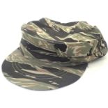 Vietnam War period unissued A.R.V.N. three pointer tiger cam cap. P&P Group 1 (£14+VAT for the first