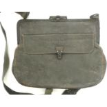 1960s East German womens army issue handbag. P&P Group 2 (£18+VAT for the first lot and £3+VAT for